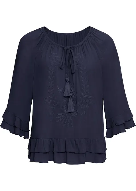 Tunika av myk viskose, bonprix