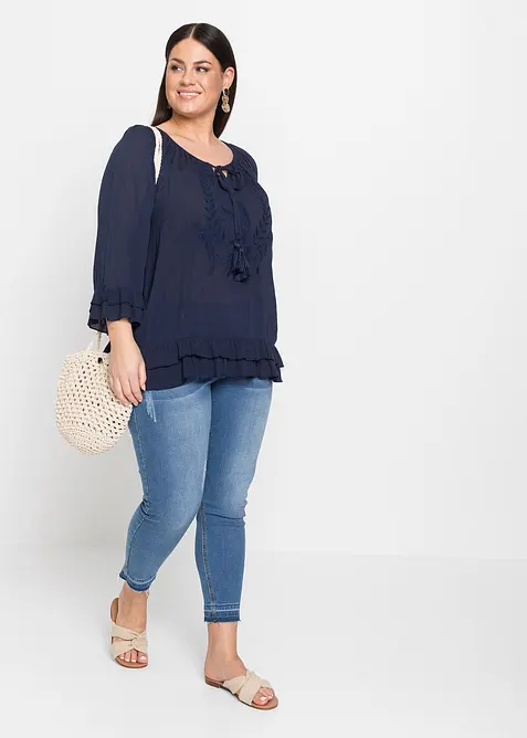 Tunika av myk viskose, bonprix