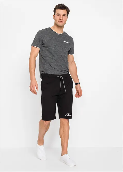 Bermudashorts i jersey i 100% økologisk bomull, bonprix