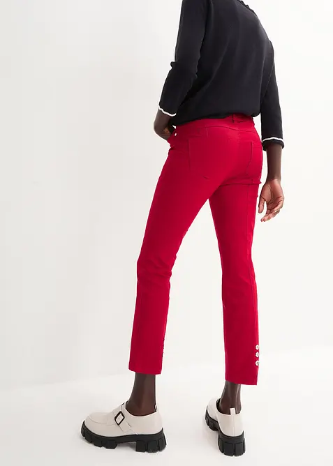 Bukse i bomullsmiks med stretch, bonprix