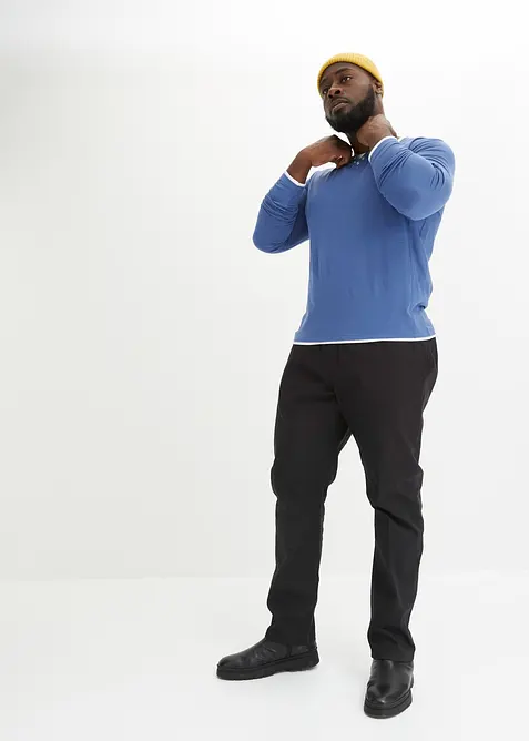 Langermet shirt (2-pack), bonprix