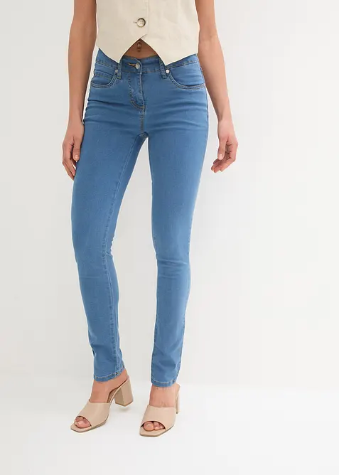Slim Fit-jeans Mid Waist, super stretch, bonprix