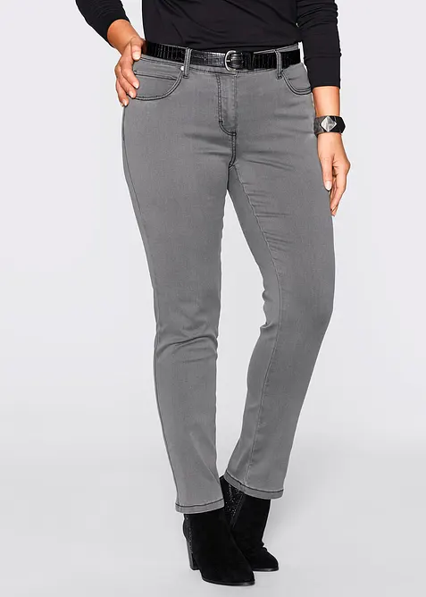 Slim Fit-jeans Mid Waist, super stretch, bonprix