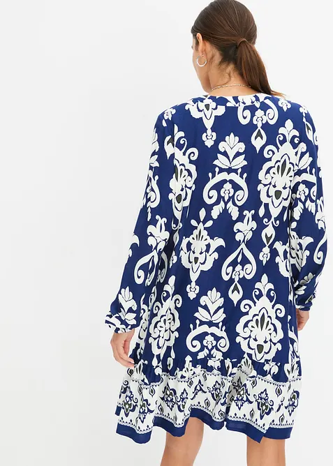 Tunikakjole i lett viskose, bonprix