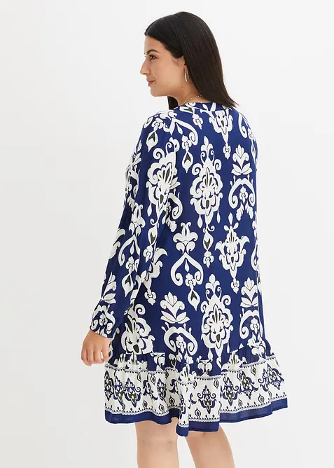 Tunikakjole i lett viskose, bonprix