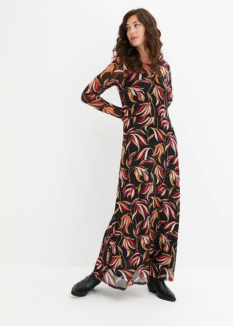 Kjole i mesh, bonprix