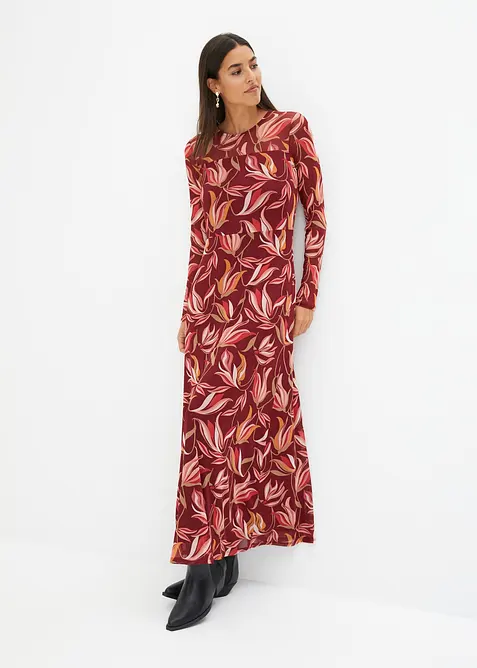 Kjole i mesh, bonprix