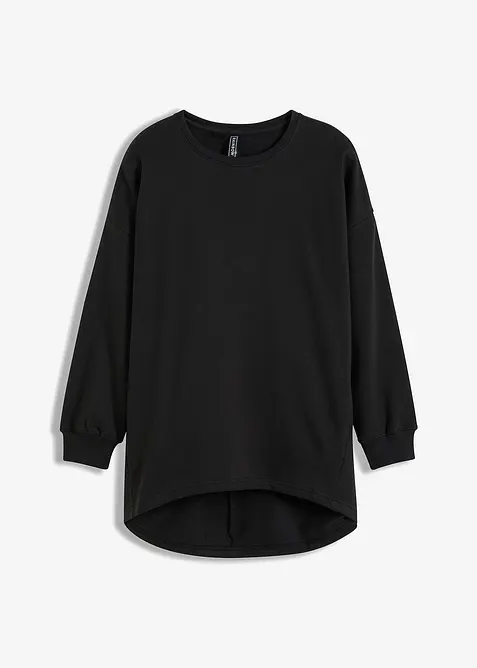 Oversized sweatshirt i 100% bomull, bonprix