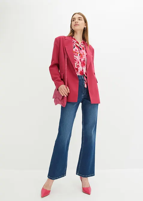 Wide Leg-jeans High Waist, bonprix