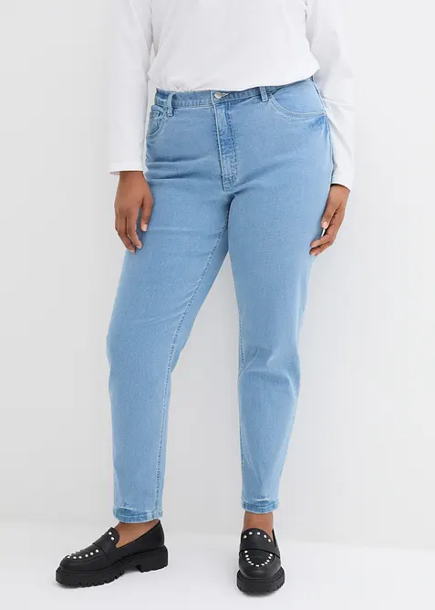 Mom-jeans High Waist, Stretch, bonprix