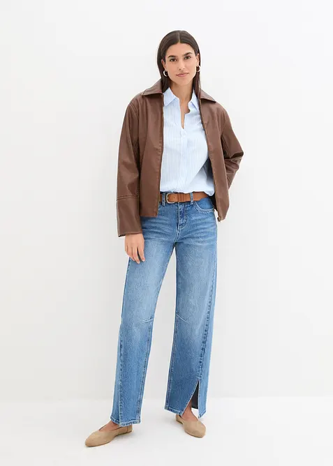 Skjorte i 100% bomull, bonprix