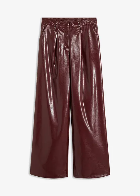 Bukse i imitert skinn, bonprix