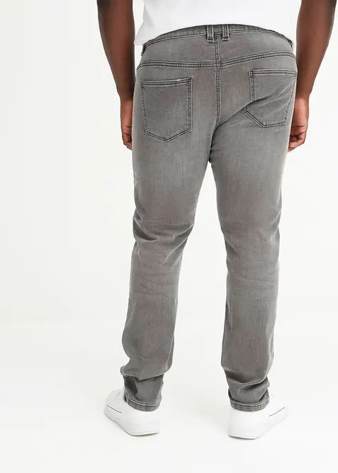 Slim Fit-jeans i denim med stretch, Straight, bonprix