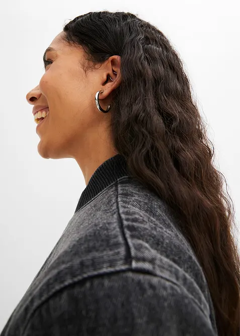 Denim bomberjakke, bonprix