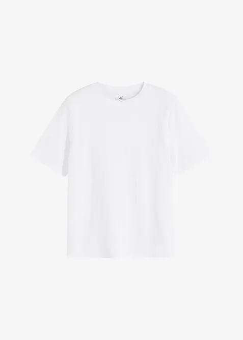 T-skjorte i formstabil, &oslash;kologisk bomull, bonprix