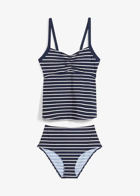 Tankini (2-delt sett) med sn&oslash;ring, bonprix