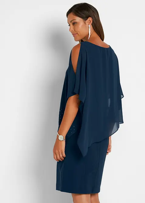 Premium etuikjole med glitterstener, bonprix