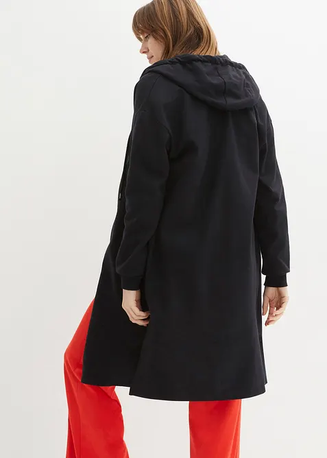 Lang hettejakke med sidesplitter, bonprix