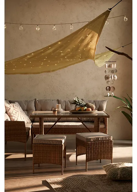 Vindspill med Capiz-skjell, Boltze Home Collections