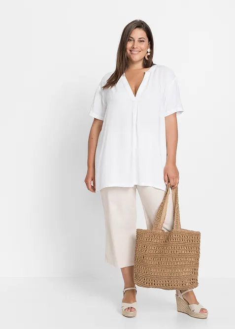 Lang tunika av milj&oslash;smart viskose, bonprix