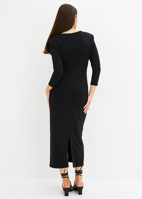 Kjole med rynking, bonprix