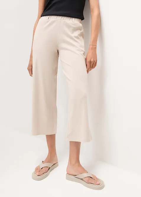 Culottes i 100% &oslash;kologisk bomull, bonprix