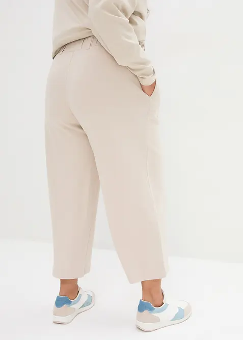 Culottes i 100% &oslash;kologisk bomull, bonprix