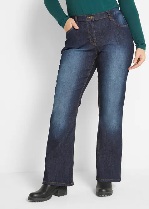 Bootcut-jeans Mid Waist, Stretch, bonprix