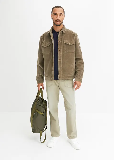 Bestefartrøye i økologisk bomull  (2-pack), bonprix