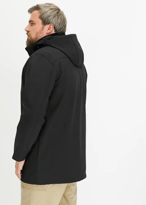 Softshelljakke med avtagbar hette, bonprix