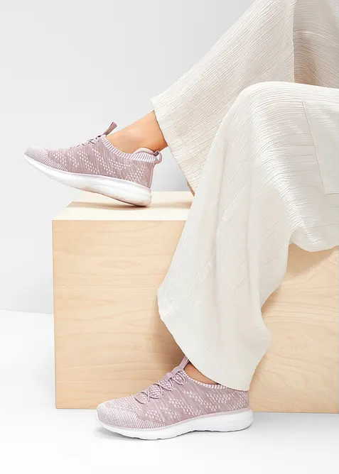 Komfort-slip in-sneakers i softmateriale, bonprix