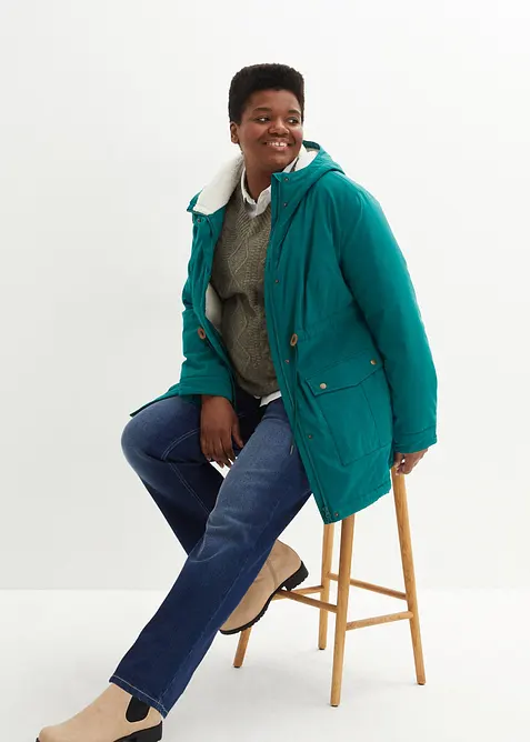 Mykt fôret 3-i-1-mamma- og bærejakke, bonprix