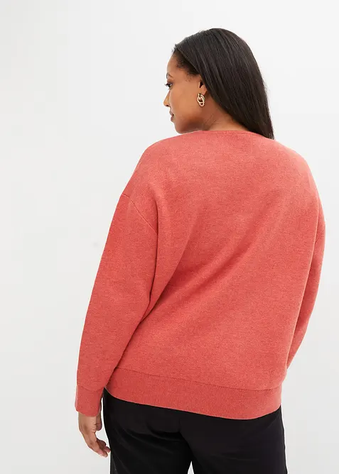 Oversized strikkejakke, bonprix