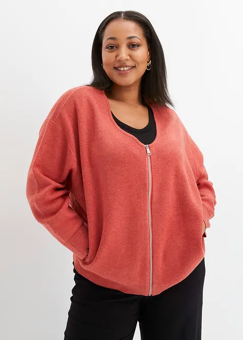 Oversized strikkejakke, bonprix