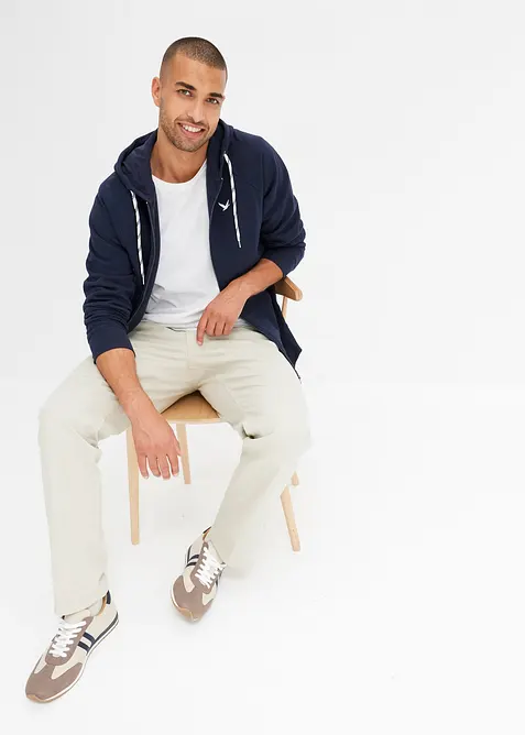 Hettejakke med kontrastfargede detaljer, bonprix