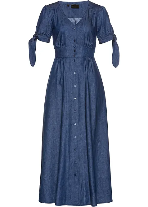 Lang jeanskjole, bonprix