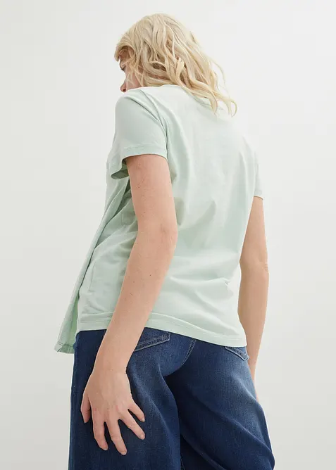 2-i-1-mammatopp i &oslash;kologisk bomull (2-pack), bonprix