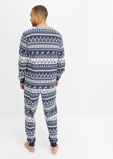 Pyjamas i &oslash;kologisk bomull, bonprix