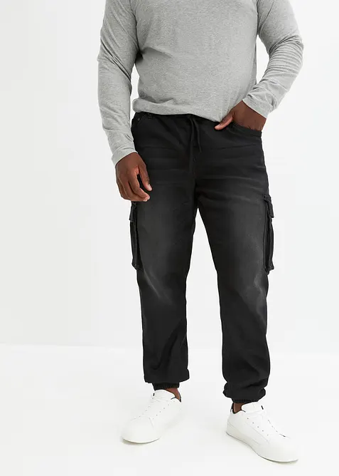 Slim Fit pull-on sweatjeans, Straight, bonprix