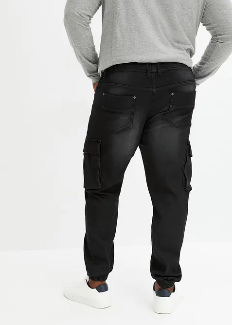 Slim Fit pull-on sweatjeans, Straight, bonprix
