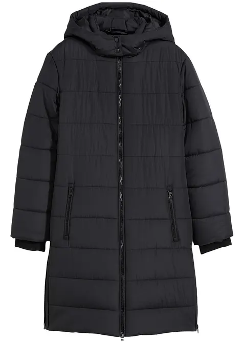 Vattert kåpe med avtagbar hette, bonprix