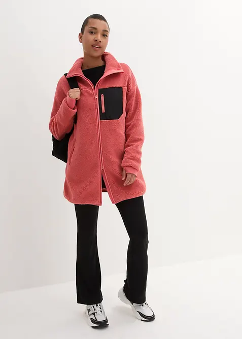 Jakke i teddyfleece, bonprix