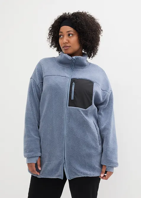 Jakke i teddyfleece, bonprix