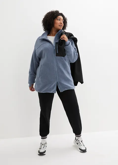 Jakke i teddyfleece, bonprix