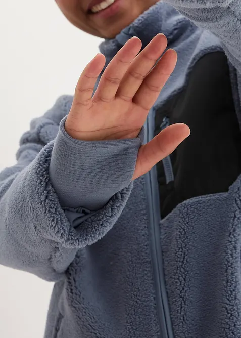 Jakke i teddyfleece, bonprix