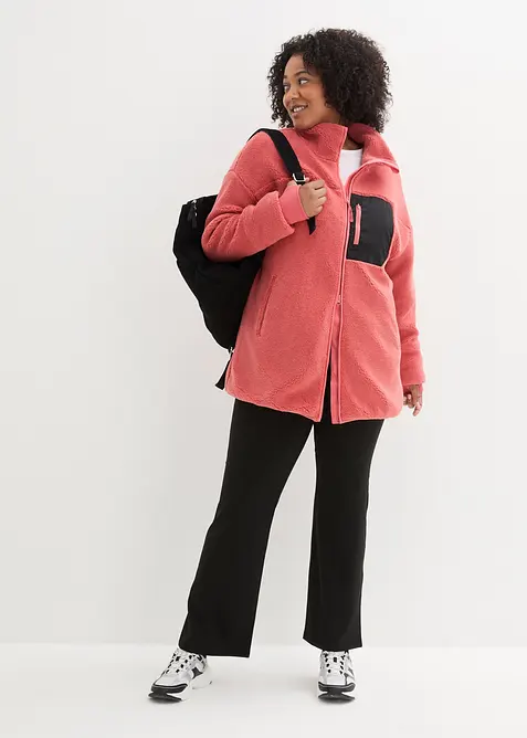 Jakke i teddyfleece, bonprix