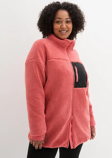 Jakke i teddyfleece, bonprix