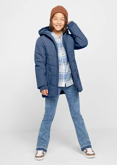 Vinterparkas med hette, vannavvisende, bonprix