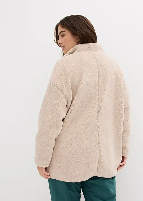 Jakke i teddyfleece, bonprix