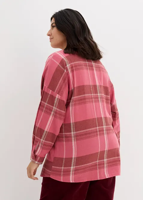 Flanellskjorte av 100% bomull, bonprix